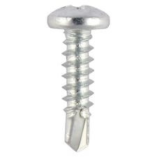 Timco - Window Fabrication Screws - Pan - PH - Self-Tapping Thread - Self-Drilling Point - Zinc (Size 4.2 x 16 - 1000 Pieces)