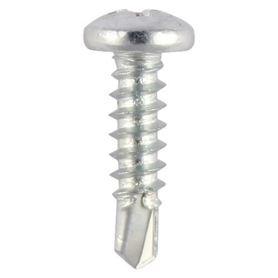 image 1 of Timco - Window Fabrication Screws - Pan - PH - Self-Tapping Thread - Self-Drilling Point - Zinc (Size 4.2 x 16 - 1000 Pieces)