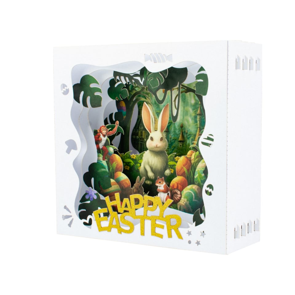 image 1 of Springtime Wonders Celebration 3D Pop Up Easter Card