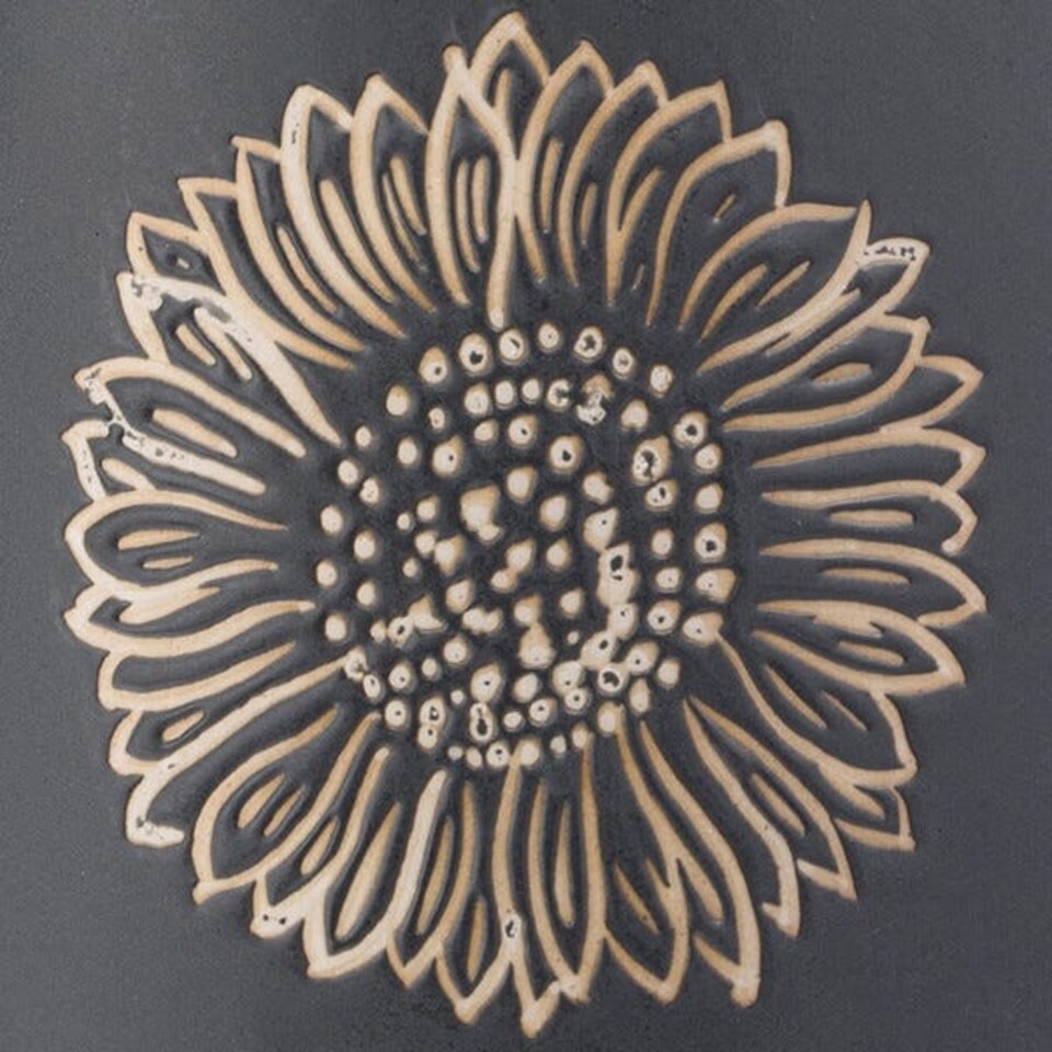 image 1 of English Tableware Company Artisan Flower Wax Resist Vase