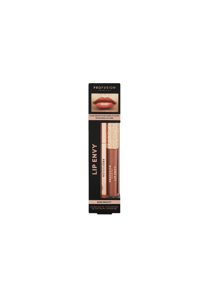 image 1 of Lip Envy Gloss and Lip Liner Duo Bare Beauty | Pink