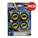 image 1 of Batman Mini Disc Shooter (Pack of 4) - Black/Yellow - One Size