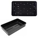 image 3 of 3 x Heavy Duty Seed Trays With Strong Rim For Extra Rigidity Seedling