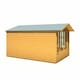 image 2 of Delmora 8 x 12 Shiplap Summerhouse - Wood - L392.1 x W261.3 x H217.4 cm Brown