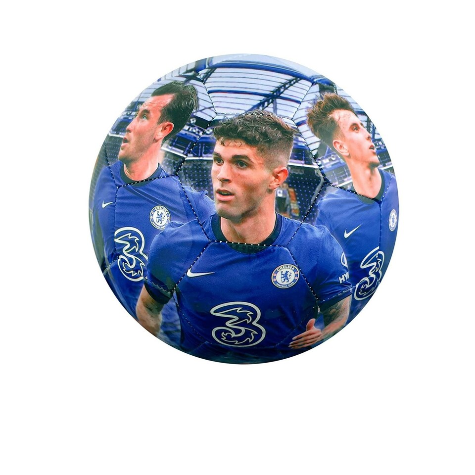 image 1 of Chelsea FC Player Photograph Football - Blue - 5