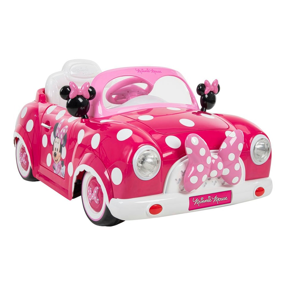 image 1 of HUFFY Disney Minnie Convertible Car Electric Children's Ride-on