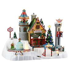 Lemax - Santa's Wonderland - Sights & Sounds: North Pole Fun Fair - (35019-UK) /Xmas