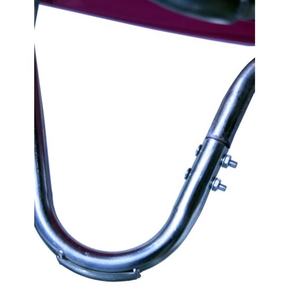 image 1 of Big Mucker Wheelbarrow - 120kg/100l Capacity, Strong Plastic Pan, Twin Handles, Pneumatic Wheel, Galvanised Steel Frame, Yellow