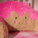image 3 of OHS Doughnut Cuddle Cushion Novelty Reading Pillow