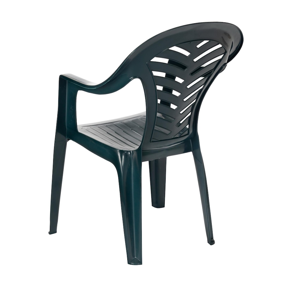 image 1 of Resol Palma Garden Dining Chairs - Green - Pack of 2