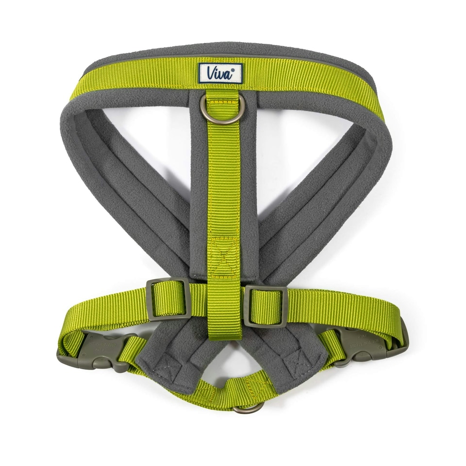 Ancol Viva Padded Harness Large 52-71cm Lime N/A | L
