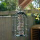 image 2 of Pack of 2 Samuel Alexander Metal Hanging Bird Fat Ball Feeder with Squirrel Guard & Pack of 6 Suet Fat Balls