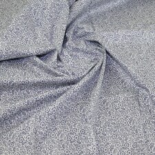 Grey 100% Cotton Poplin Fabric for Dressmaking, Quilting, 110cm / 43" Wide - per metre