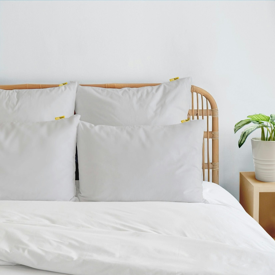 image 1 of 80 x 50 cm Grey Cooling Pillow Case - 2 Pack