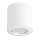image 1 of ValueLights 10 x GU10 White Tiltable Surface Mounted Ceiling Spotlight Downlights Complete with 10 x 5W GU10 Warm White LED Bulbs