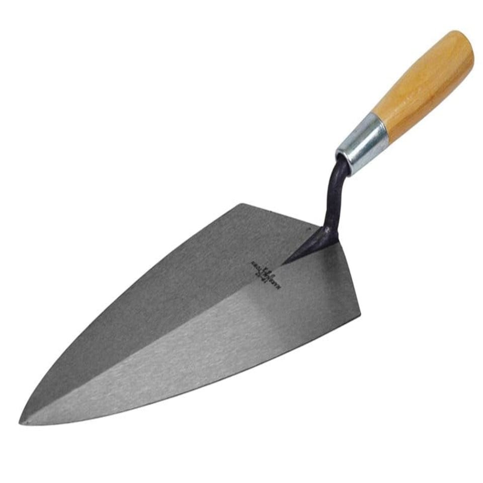 Marshalltown - 19 Philadelphia Pattern Brick Trowel Wooden Handle 12in