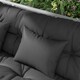 image 8 of Outsunny Outdoor Seat Cushions Back Cushion with 2 Pillows, Water Repellent Seat Pads for 3-Seater Chair, Swing, Sofa 