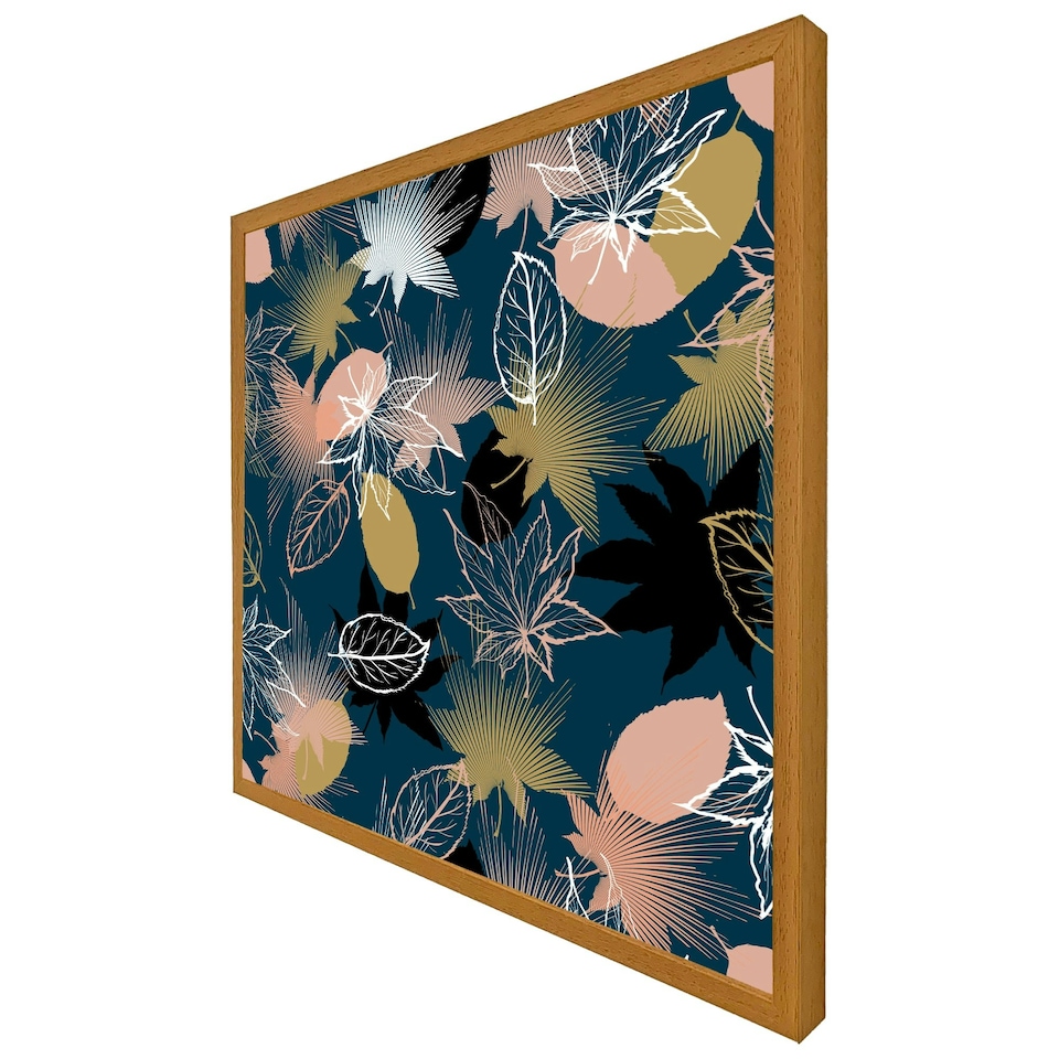 image 1 of Maple leaves (Picture Frame) Brown | Oak | XL