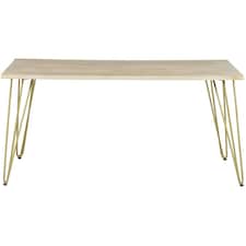 Rectangular 6 Seater Dining Table Barbuto Light Mango