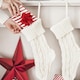 image 5 of Red Velour Ribbon Cops & Bows - Pack of 3