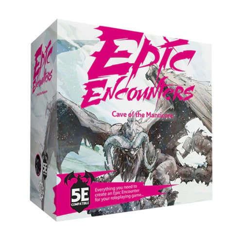 Cave of the Manticore: Epic Encounters (5E) - Brand New