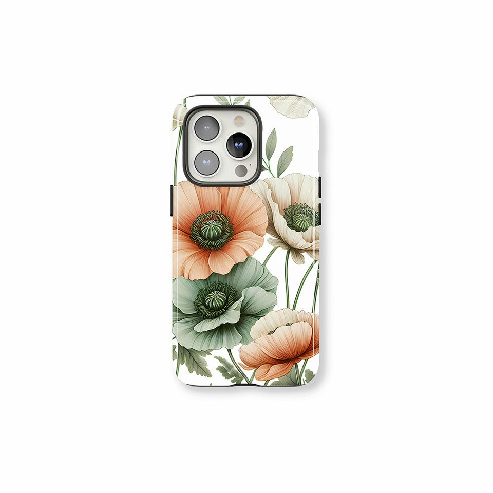 image 1 of Poppy Phone Case Green | Galaxy S25
Slim | Galaxy S25
Slim