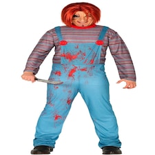 Fancy Dress Adult Scary Doll - XL