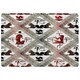 image 1 of Egyptian Hieroglyphs in Red & Black (Rug) Multi | Medium: 80x150cm