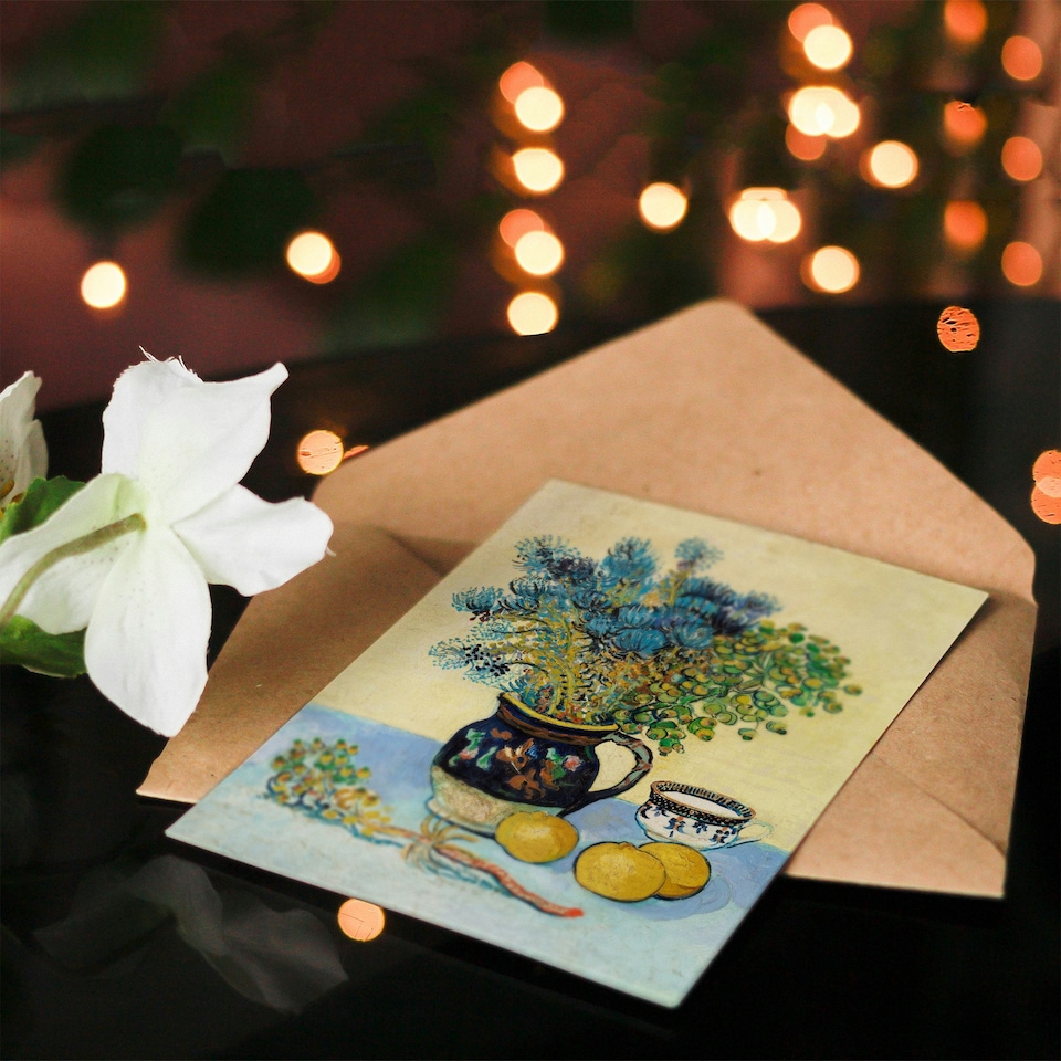 image 1 of Vincent van Gogh Art Card Still Life Nature Morte