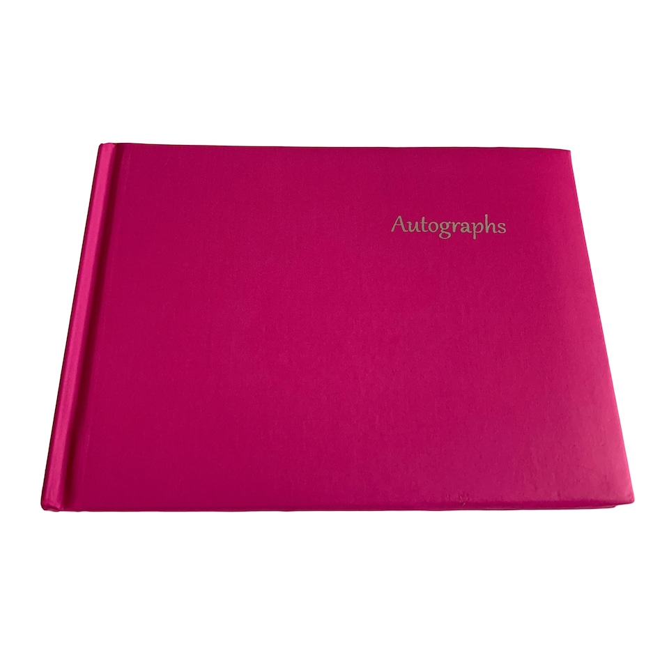 image 1 of Pink Autograph Book by Janrax - Signature End of Term School Leavers