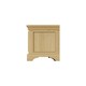 image 9 of Faire Ottoman Blanket Box in Natural Oak with Oak Top Brown