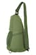 image 3 of Mountain Warehouse Unisex Classic Sling Bag Breathable Lightweight Shoulder Sack | Green | Khaki