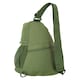 image 3 of Mountain Warehouse Unisex Classic Sling Bag Breathable Lightweight Shoulder Sack Green | Khaki