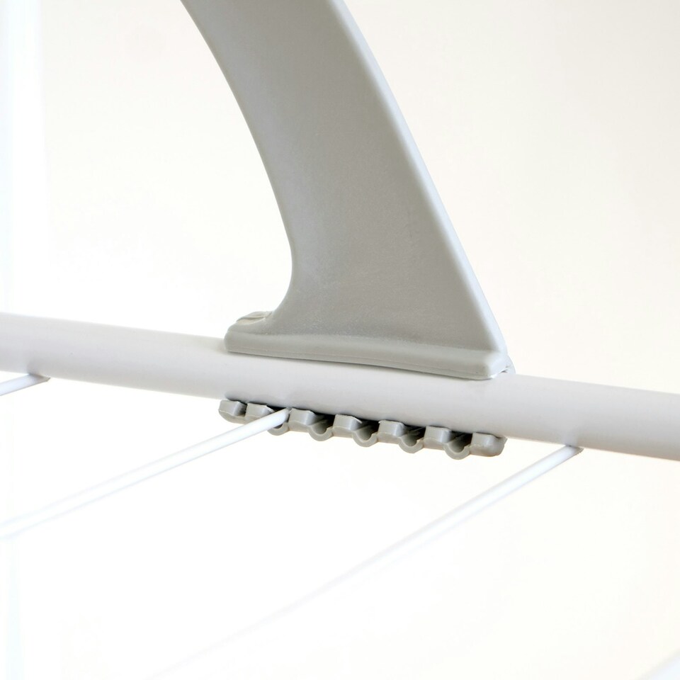 image 1 of JVL Over Door Radiator Clothes Drying Airer-3M, White