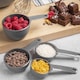 image 5 of KitchenAid 4 Piece Measuring Cup Set Charcoal Grey