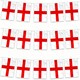 image 2 of St. George Bunting (10m, 30 Flags) Multi