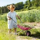 image 3 of Rolly Childs Pink Metal Wheelbarrow