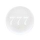 image 1 of Something Different 777 Angel Number Crystal Ball - Clear - One Size