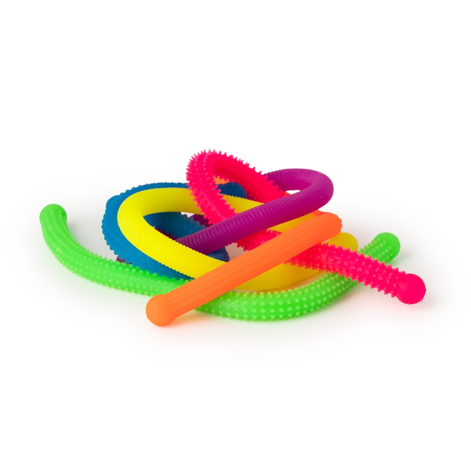 image 1 of Scrunchems Neon Noodles – Soft Stretchy Toy for Kids