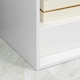 image 8 of HOMCOM Storage Cabinet with 6 Cubes Closet Organiser with 3-Tier Shelf, White