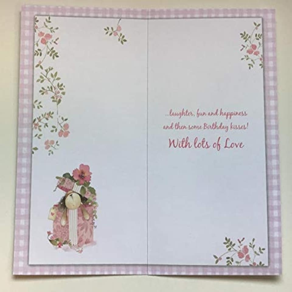 image 1 of Happy Birthday From Your Granddaughter Lots Of Love Card By Wishing Well