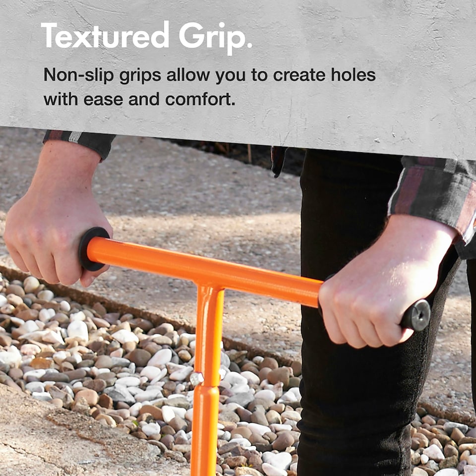 image 1 of VonHaus Fence Post Auger Manual Hole Digger