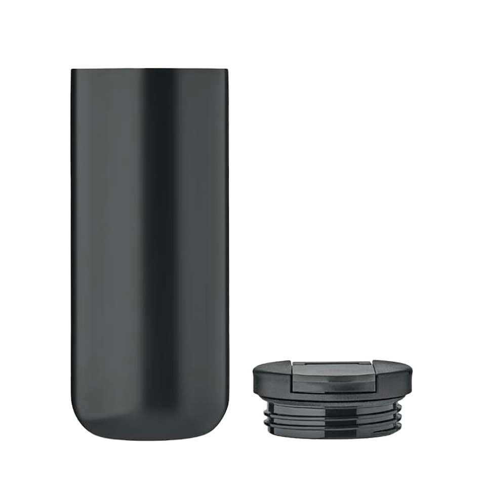 image 1 of MidOcean Redu Double-Walled 330 ml Bottle - Black - One Size Black | One Size