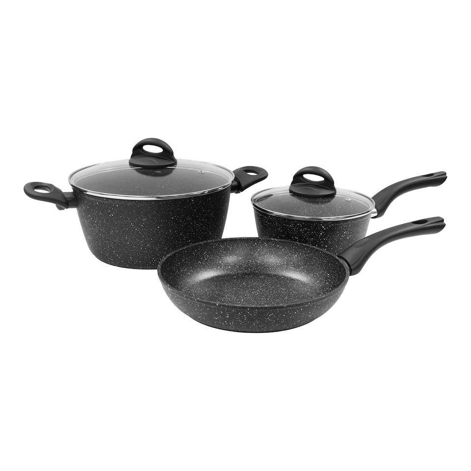 image 1 of Blackmoor Home Pan Set-Hybrid Stone Non Stick