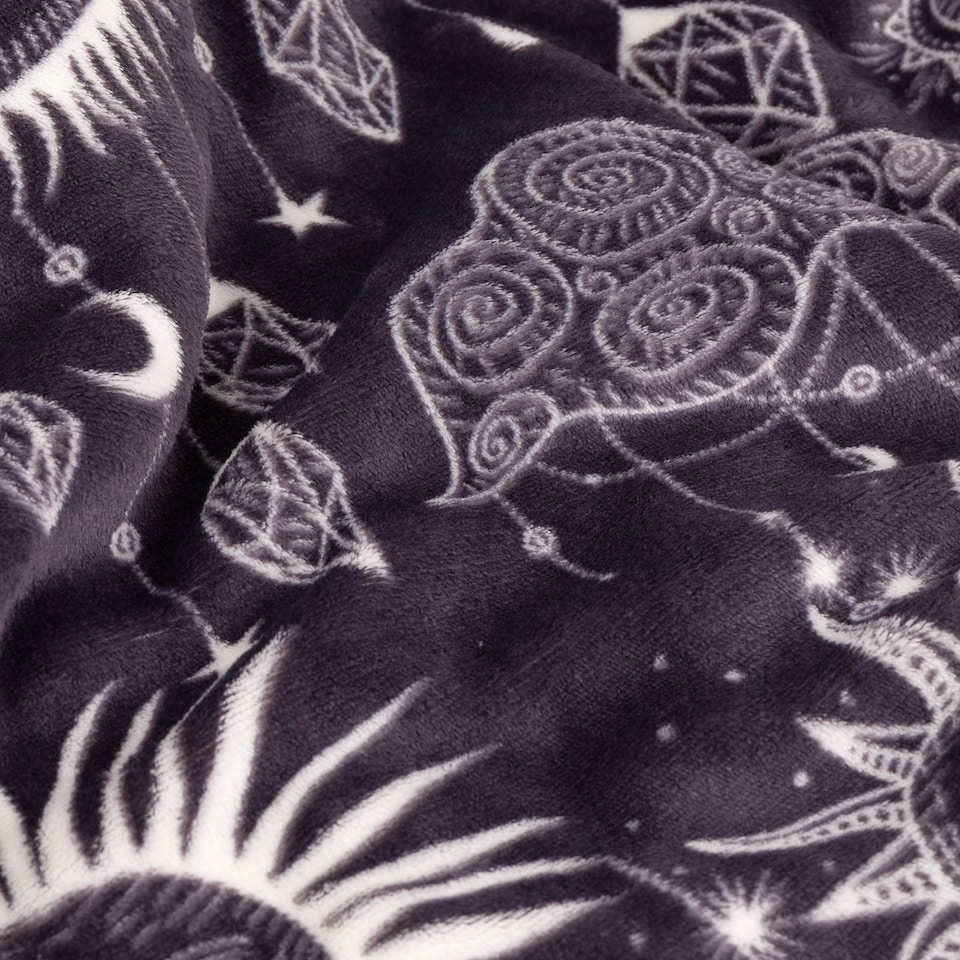 image 1 of Furn Constellation Fleece Throw