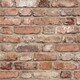 image 3 of Grandeco Rustic Red Brick Smooth Paper Wallpaper, Terracotta | Orange | Brick Red | 5.32