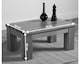 image 5 of Dakot Chunky Oak Small Coffee Table for Living Room | Brown | Light Oak
