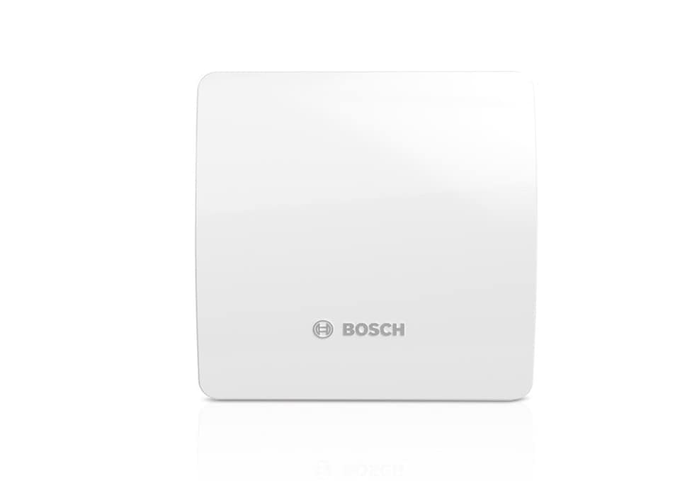 image 1 of Bosch Bathroom Extractor Fan 1500 DH W 100 mm - for Ventilation in Bathroom and Toilet Against Moisture and Mould - With Humidistat and Timer - 100mm Diameter