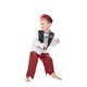 image 3 of Bristol Novelty Childrens/Kids Pirate Costume - White/Black/Red - S S