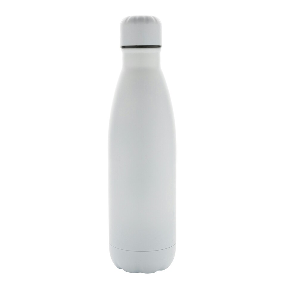 image 1 of XD Collection Eureka Recycled Stainless Steel 500ml Water Bottle - White - One Size White | One Size
